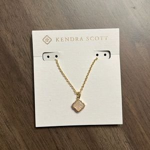NWT Kendra Scott Gold Mallory Iridescent Drusy